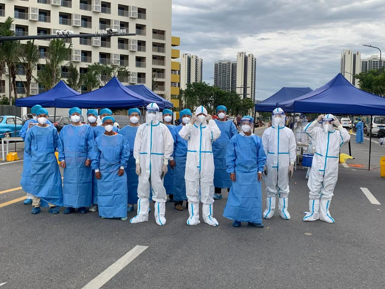 助力疫情防控，港灣工程公司海南分公司在行動(dòng)
